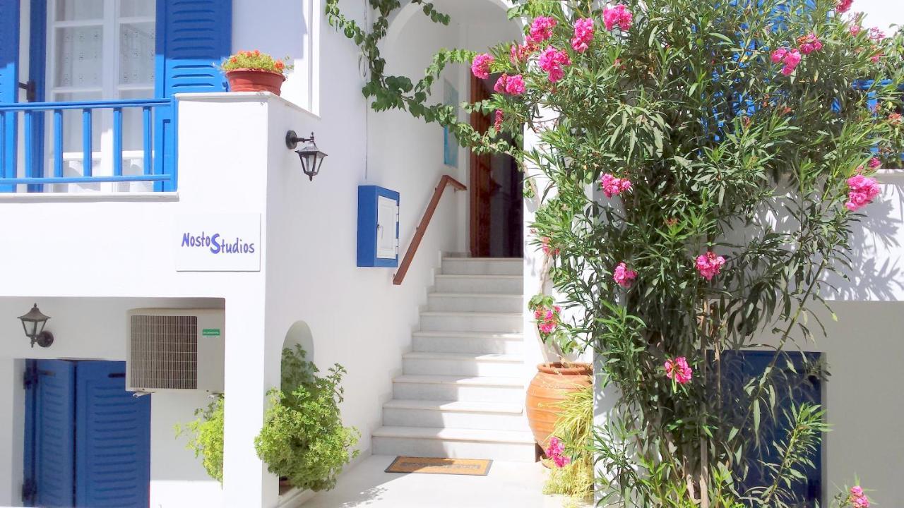 Nostos Studios At Saint George Beach Agios Georgios Chora Naxos Town Naxos City Kültér fotó
