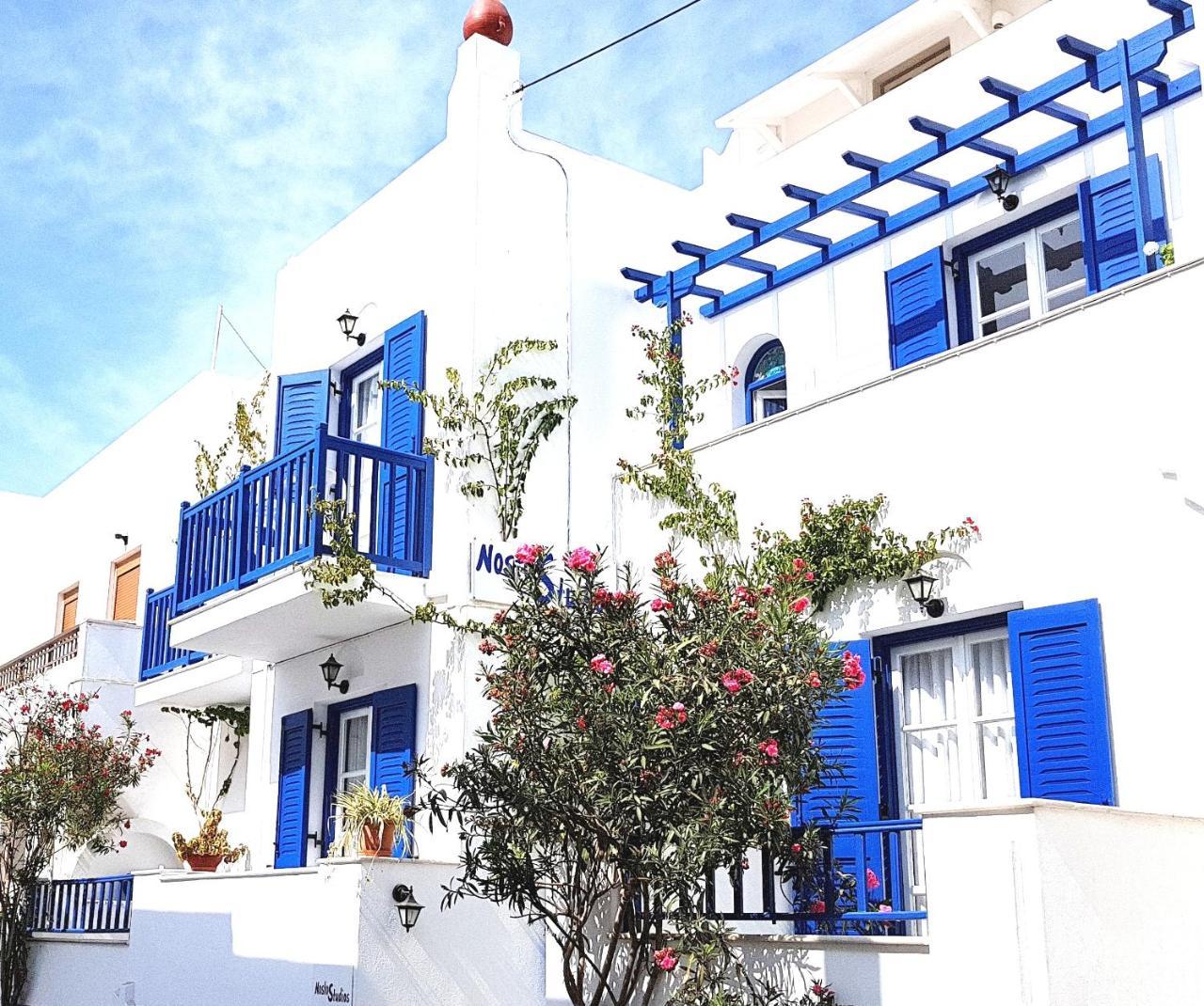 Nostos Studios At Saint George Beach Agios Georgios Chora Naxos Town Naxos City Kültér fotó