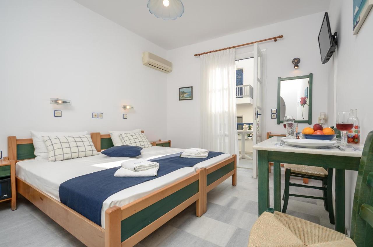 Nostos Studios At Saint George Beach Agios Georgios Chora Naxos Town Naxos City Kültér fotó
