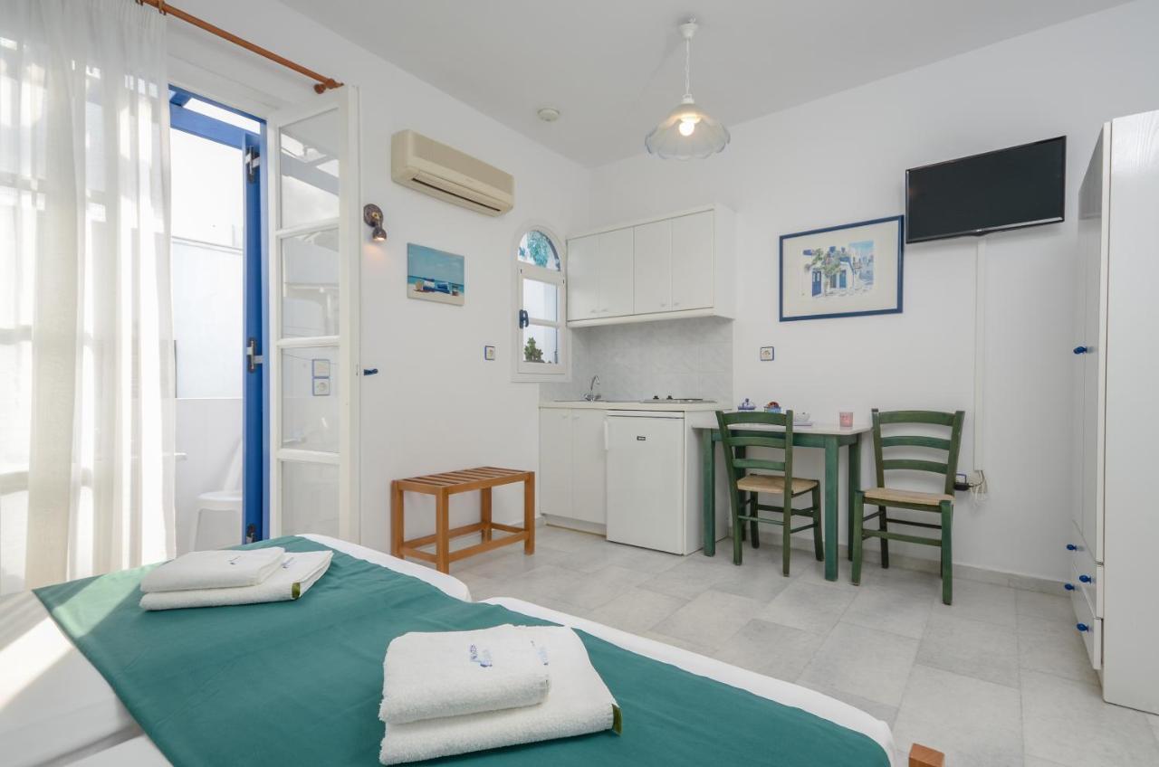 Nostos Studios At Saint George Beach Agios Georgios Chora Naxos Town Naxos City Kültér fotó